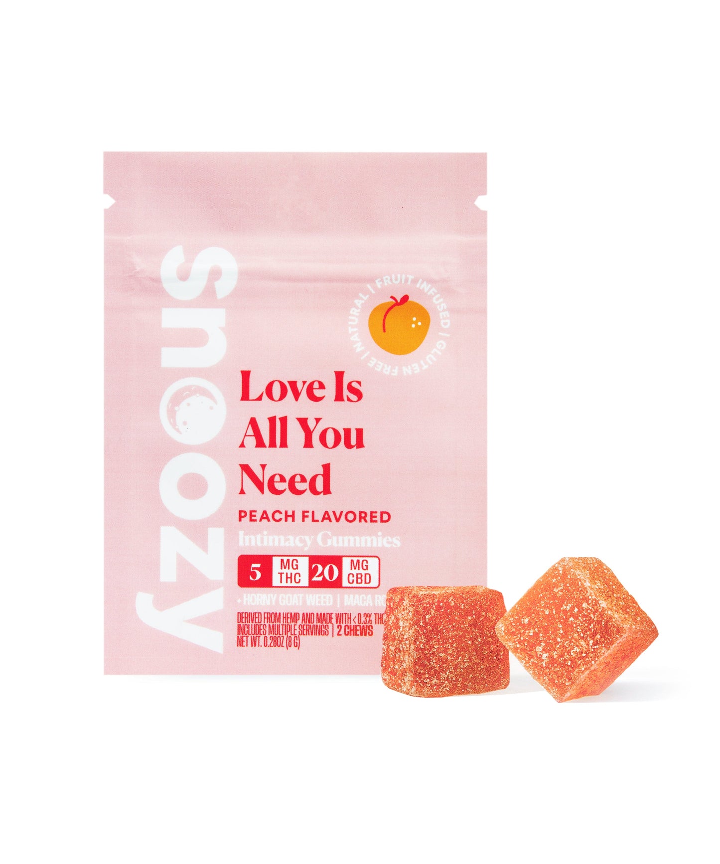 Love is All You Need Gummy - 5mg D9, 20mg CBD