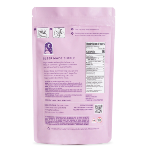 Sleep with Benefits Gummy - 10mg D9, 10mg CBD, 10mg CBN