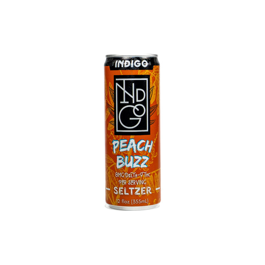 Indigo 8mg Delta 9 Seltzer Peach Buzz