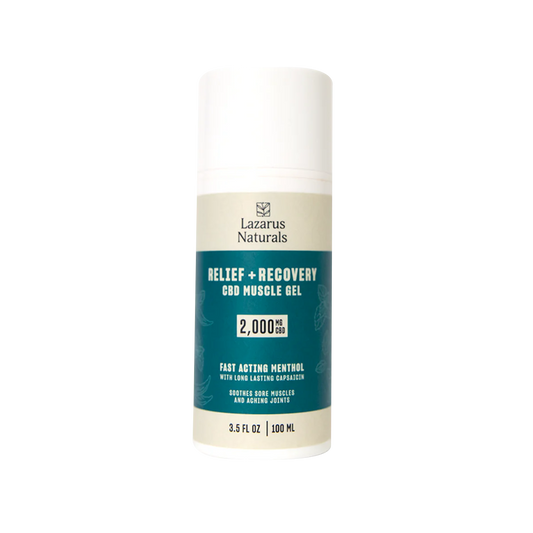 Relief and Recovery CBD Muscle Gel