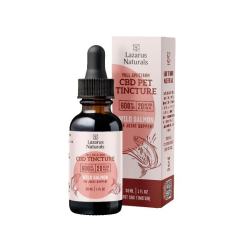 CBD Pet Tincture for Joint Support (Wild Salmon)
