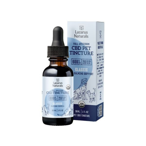 CBD Pet Tincture for Calming Support (Classic)